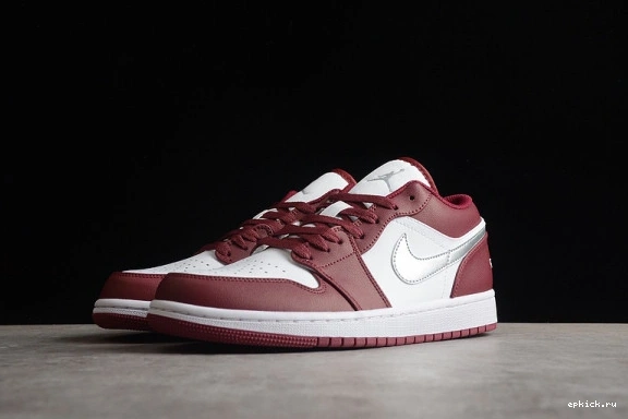 Rep EP Low Jordan 553558-615 1 White 553558-615 Bordeaux 0319